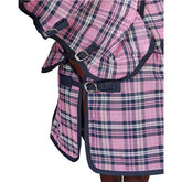 Kool Master PVC Shade Mesh Horse Rug Combo Pink/Navy